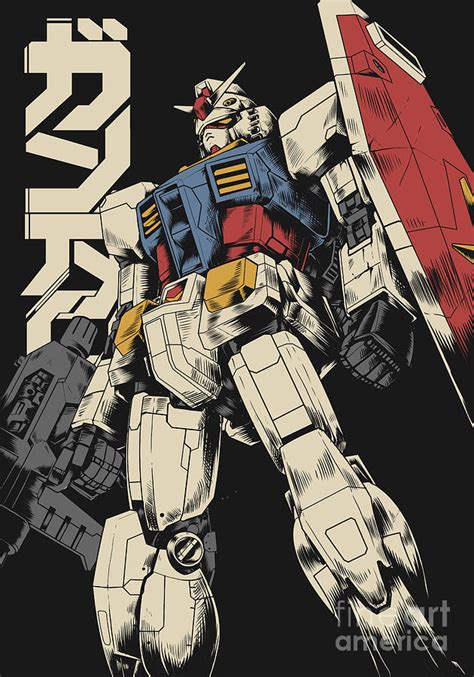 the Gundam Digital Art by Wahyudi Pratama - Fine Art America