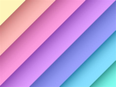 Pastel Rainbow Background For Powerpoint - IMAGESEE