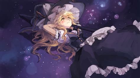 Download Marisa Kirisame Anime Touhou HD Wallpaper