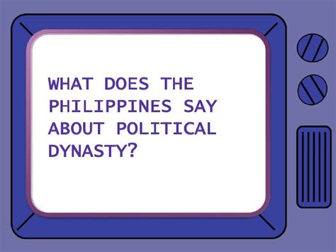 Political dynasty