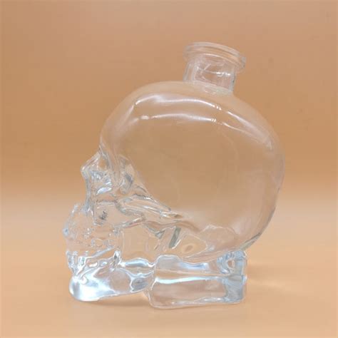 750ml Tequila Skull Bottles Wholesale | Custom Made Glass Bottle