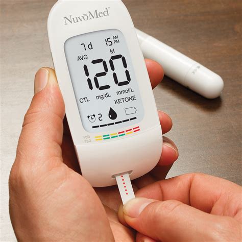 Electronic Blood Glucose Monitor with ten strips – NuvoMed