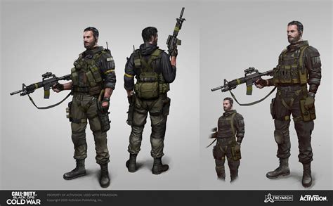 Rick Zeng - Call of Duty: Black Ops Cold War Characters Concept: Frank ...