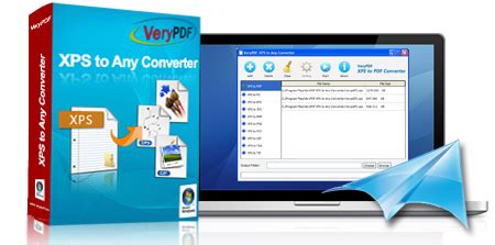 VeryPDF XPS to Any Converter - Convert XPS to PDF, PS, EPS, JPEG, BMP, PNG, PCX, GIF, TGA and TIFF