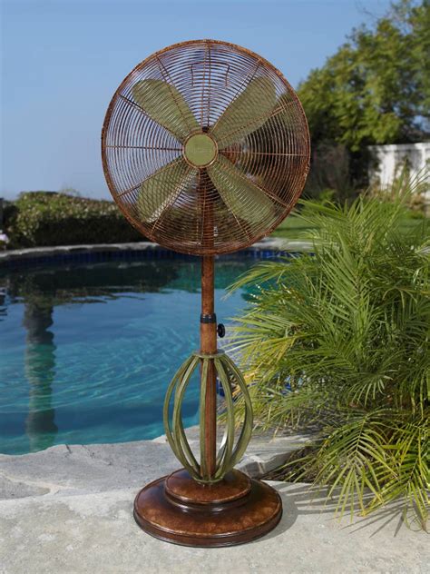 DBF0622 Playa Outdoor Patio Fan - Floor Standing Outdoor Fan by Deco Breeze