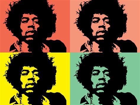 Jimi Hendrix Pop Art Free Stock Photo - Public Domain Pictures