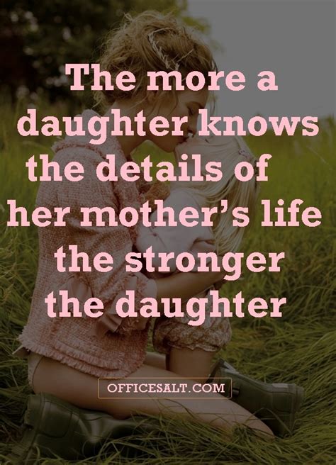 40 Most Beautiful Mother Daughter Relationship Quotes - Office Salt