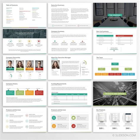 Business Plan Template for PowerPoint - Slideson