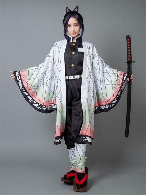 Demon Slayer : Kimetsu no Yaiba Kochou Shinobu Cosplay Costume cp05149 ...