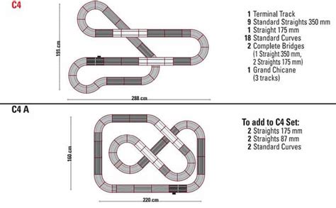 SCX Slot Car Track Plans and Track Layouts - Slot Track Pro