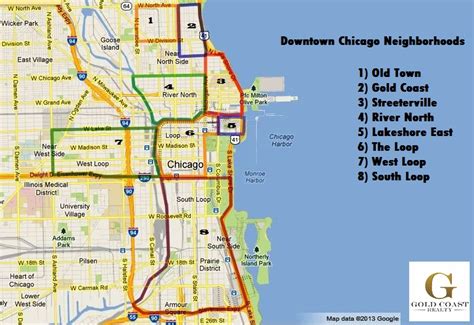 Chicago Neighborhoods Map