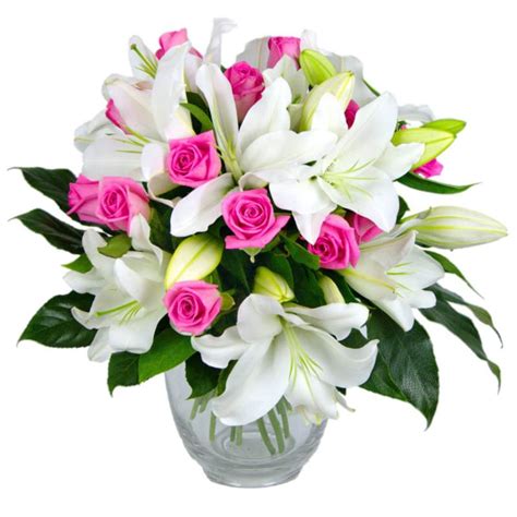 Rose And Lily Bouquet | Teklinks