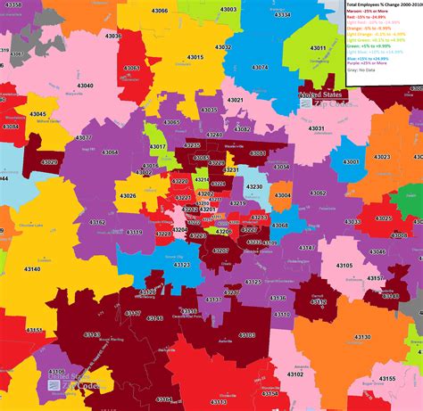 Ohio County Map By Zip Code