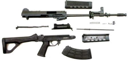 Type 03 (QBZ-03) assault rifle, partially disassembled