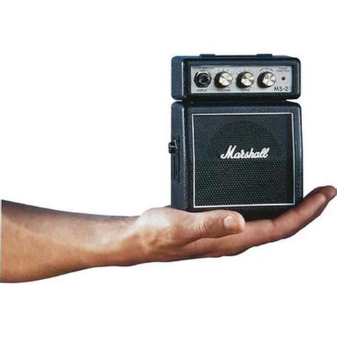 Marshall MS2 Mini Guitar Amplifier - This Little Guy Rocks