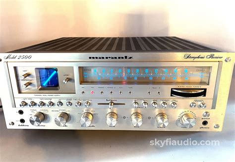 Marantz Model 2500 Flagship Vintage Stereo Receiver - Full Blown Resto