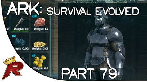 Ark: Survival Evolved Gameplay - Part 79: "Flak Armor & Gasoline ...