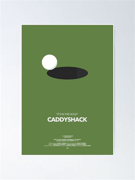 "Caddyshack Movie Poster" Poster for Sale by byxii | Redbubble