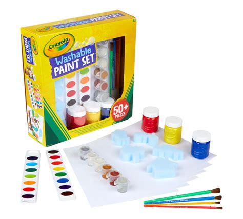 Washable Paint Set for Kids, 50+ Pieces | Crayola