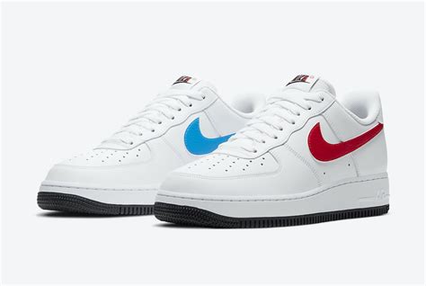 Nike Air Force 1 Low University Red Photo Blue CT2816-100 Release Date ...