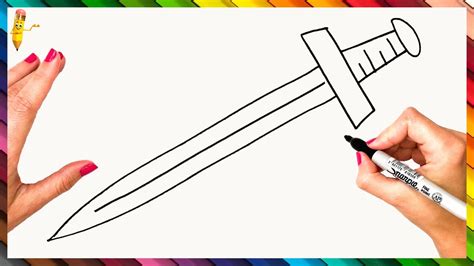 25 Easy Sword Drawing Ideas How To Draw A Sword 2023 | Images and Photos finder