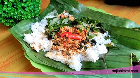 Resep Nasi Bakar Ikan Tongkol Suwir