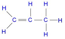 Propene Structure