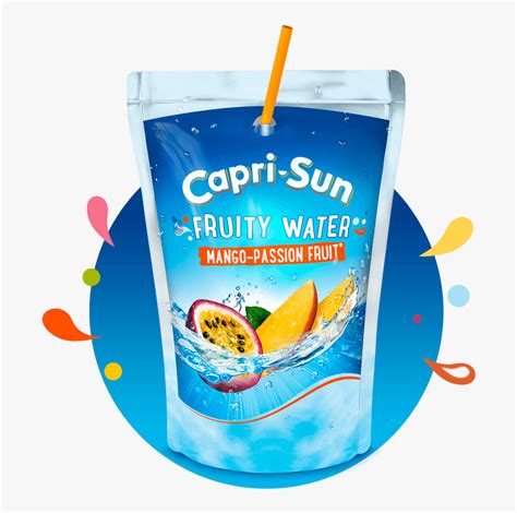 Transparent Capri Sun Png - Capri Sun Fruity Water, Png Download - kindpng