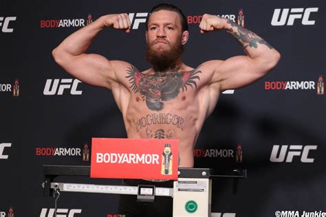 conor-mcgregor-ufc-246-official-weigh-ins | MMA Junkie