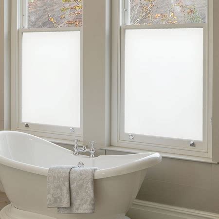 White Frosted Privacy Window Film - Lustalux