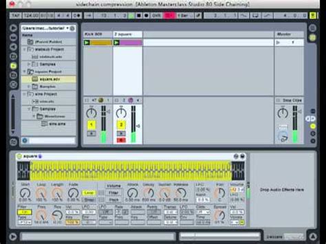 sidechain compression Ableton Live - YouTube