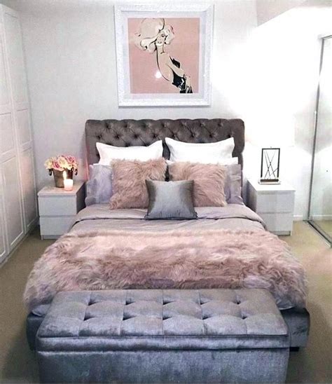 Grey And Pink Bedroom Decorating Idea Pretty Pink-grey Style Bedroom ...