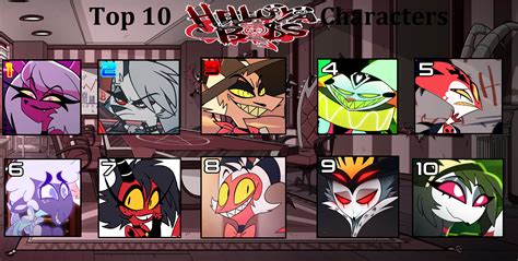 My Top 10 Helluva Boss Characters by FBIRancher7590 on DeviantArt