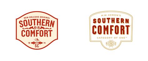 Brand New: New Logo and Packaging for Southern Comfort by Helms Workshop