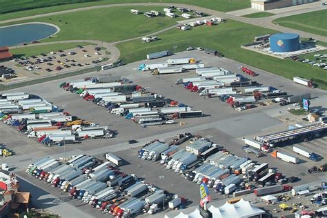 Truck Parking Lot – Iowa 80 Truckstop