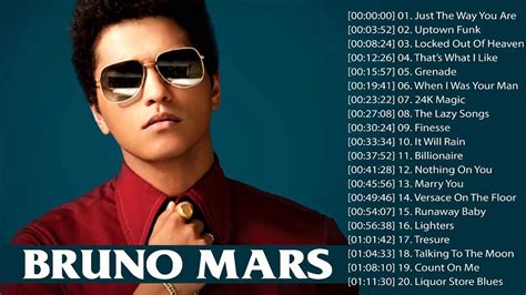 Bruno Mars Best Songs 2018 - Bruno Mars Greatest Hits Songs 2018 ...