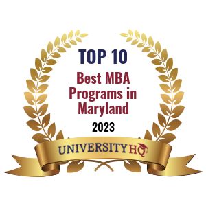 Best Online MBA Degree Programs in Maryland for 2024 | UniversityHQ