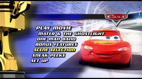 IM BACK ! Disney Cars dvd menu - YouTube