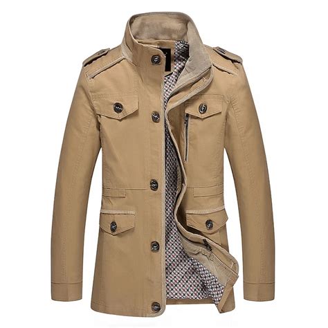 Smart Casual Business Long Jackets for Men Hot New Arrive Mens Winter ...