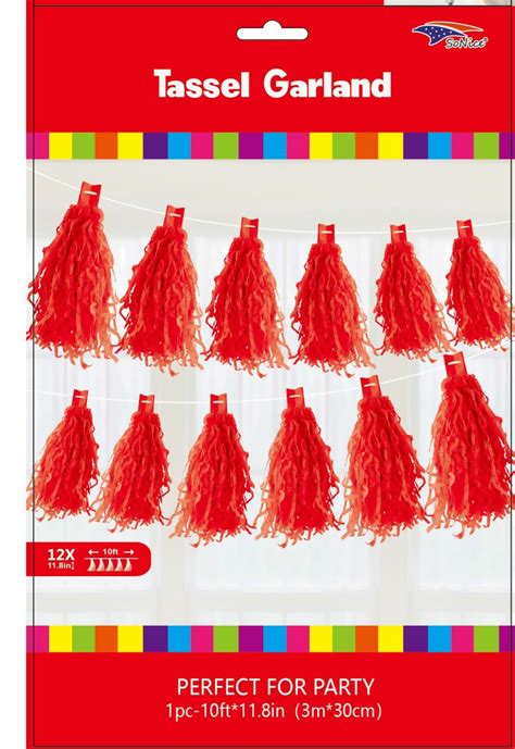 10 ft Tassel Garland - Buy Wholesale at SoNice Party