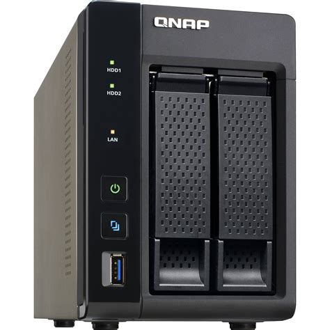 QNAP TS-253A Two-Bay NAS Enclosure TS-253A-8G-US B&H Photo Video