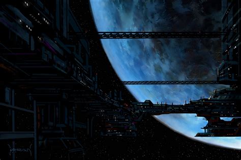 Sci Fi Ships Wallpaper - WallpaperSafari