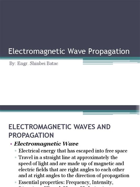 Electromagnetic Wave Propagation | PDF | Polarization (Waves) | Ionosphere