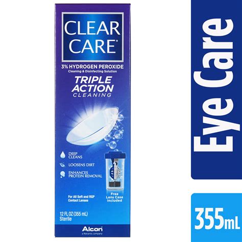 Clear Care Contact Lens Cleaning and Disinfecting Solution - Walmart.com