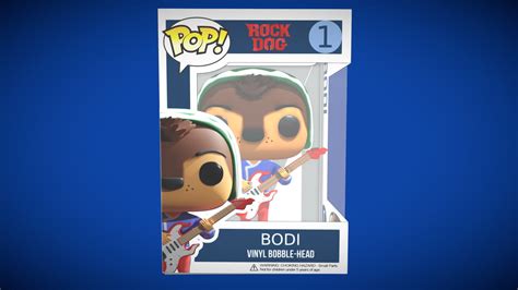 Bodi Funko Figure - Rock Dog - Download Free 3D model by Jacob Quintana ...