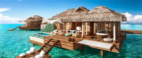 Sandals to Open St. Lucia Overwater Bungalows