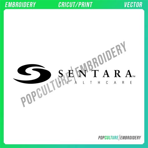 Sentara - Official Logo for Embroidery & Vector • Pop Culture ...