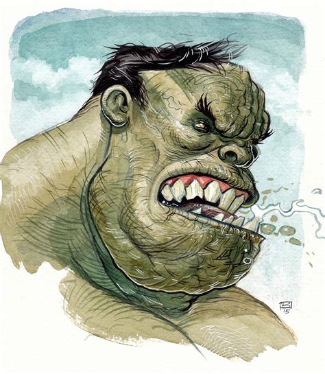 Incredible Hulk Face Drawing at PaintingValley.com | Explore collection of Incredible Hulk Face ...