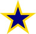 File:Blue bordered white star.svg - Wikimedia Commons