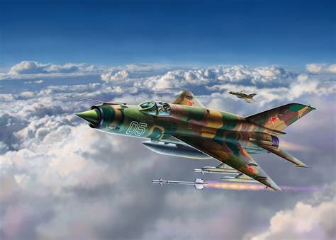 Рисунок MiG-21 SMT на рабочий стол | Авиация War Wallpapers